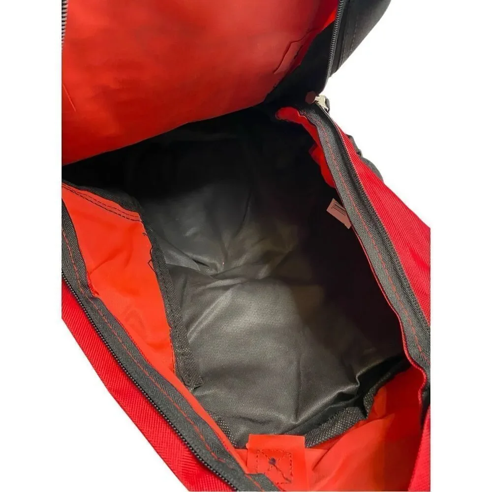 Overland Generation X Backpack Red New With Tags Travel School Hiking Laptop Bag